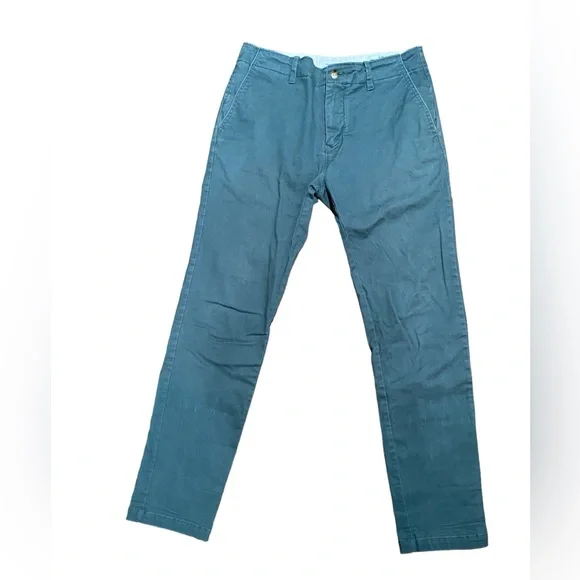 Urban outfitters chinos trousers skinny fit in gray-green size 29x30 - Picture 2 of 8